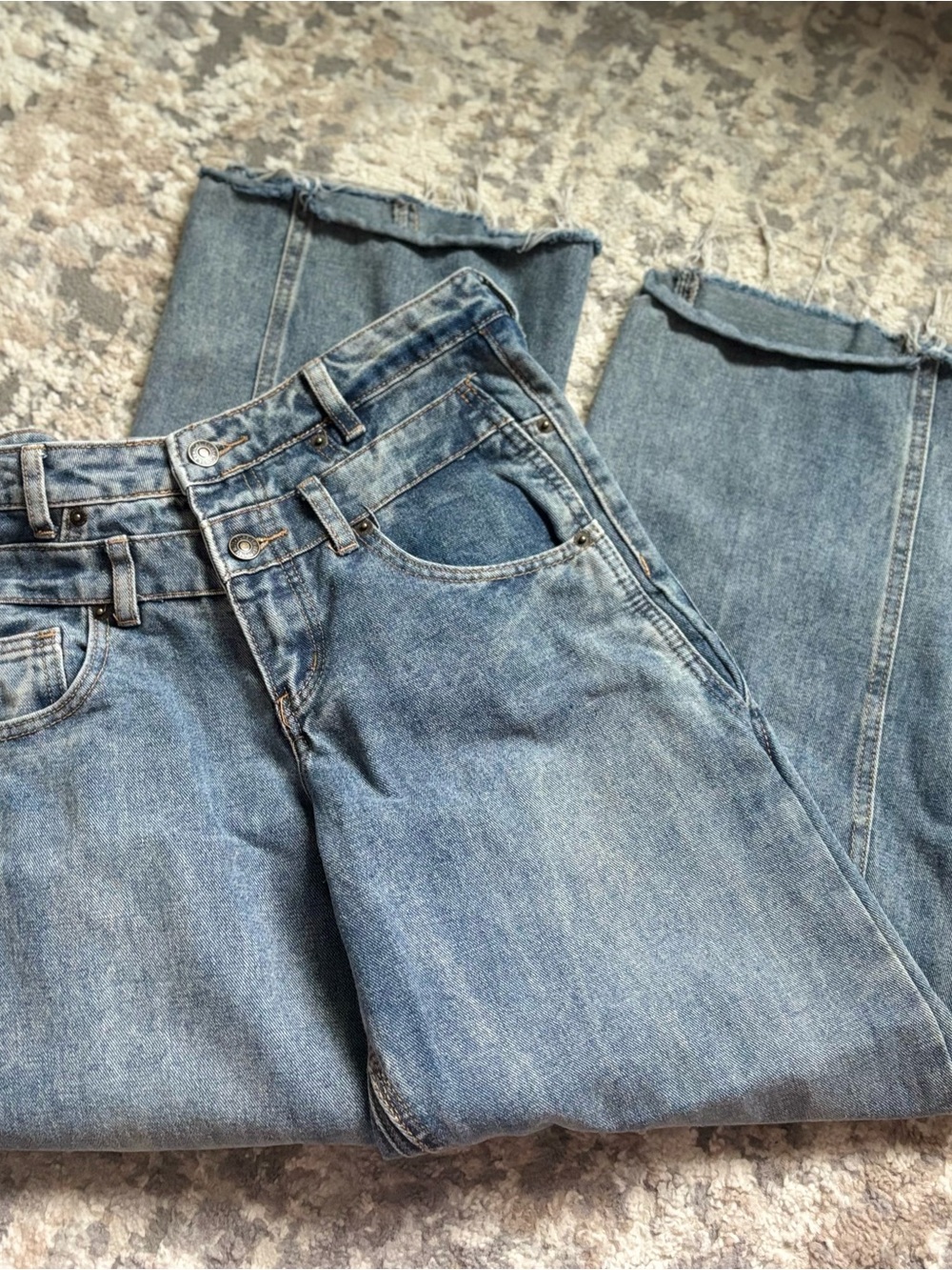 Forever 21 2/26 Hi rise Wide-Leg Jeans